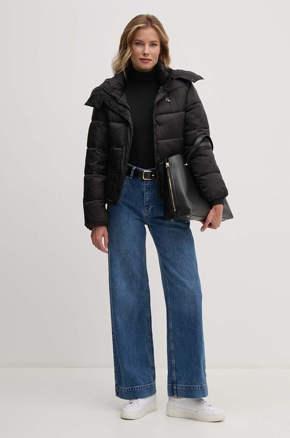 Calvin Klein Jeans kurtka J20J224616 czarny AW24