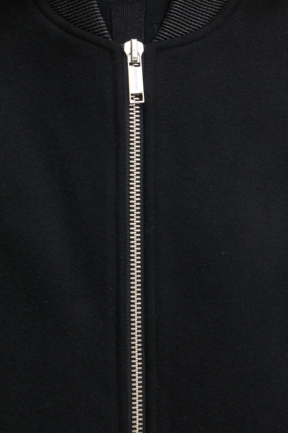 MICHAEL Michael Kors kurtka bomber wełniana MF420FPBQA czarny