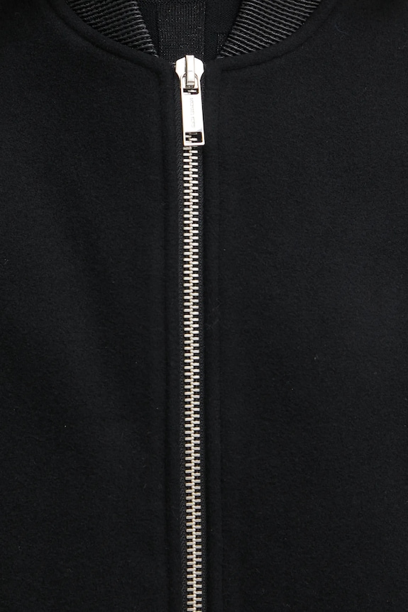 MICHAEL Michael Kors kurtka bomber wełniana MF420FPBQA czarny