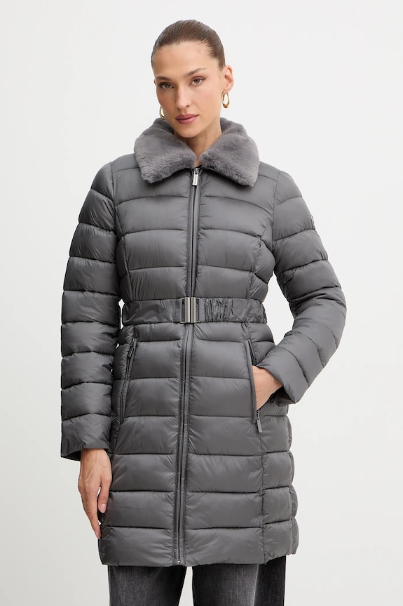 MICHAEL Michael Kors rövid kabát szigetelt szürke 77B6597M42