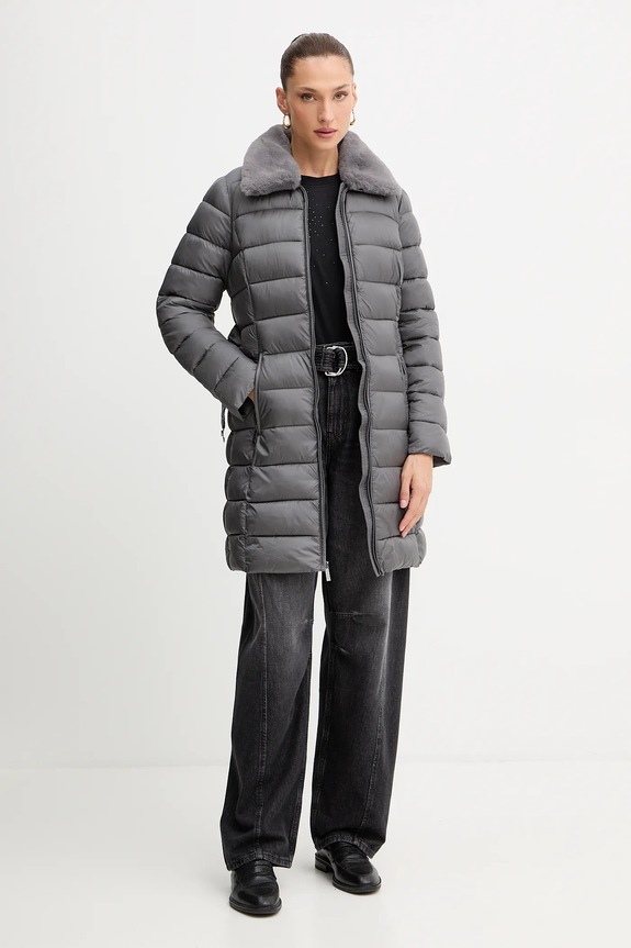 MICHAEL Michael Kors rövid kabát 77B6597M42 szürke AW25