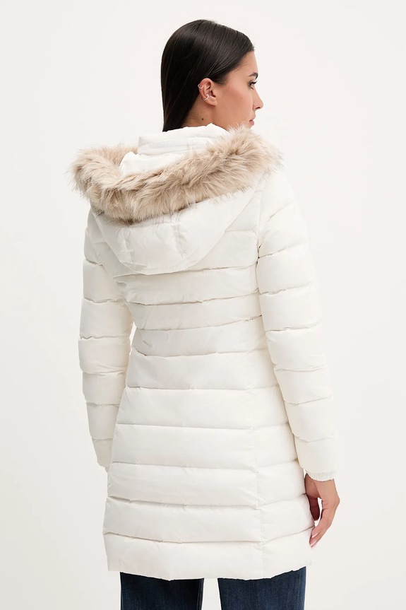 Îmbrăcăminte Tommy Jeans geacă de puf DW0DW18864 alb