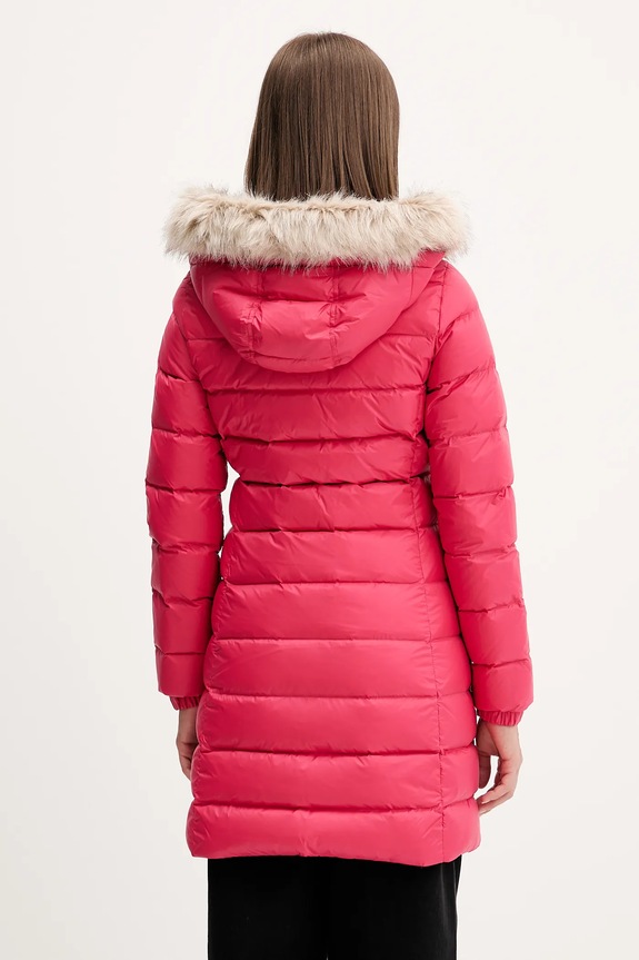 Îmbrăcăminte Tommy Jeans geacă de puf DW0DW18864 roz
