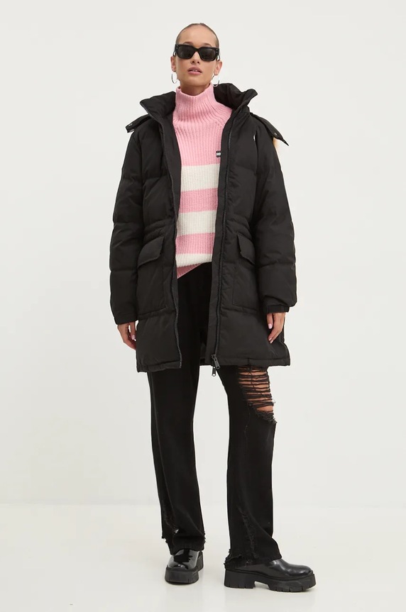 Tommy Jeans kurtka puchowa DW0DW18821 czarny AW24