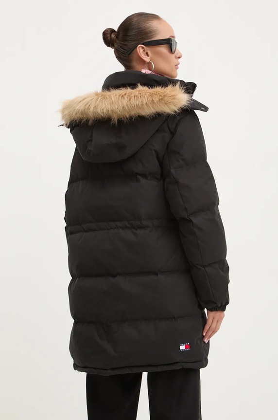 Odzież Tommy Jeans kurtka puchowa DW0DW18821 czarny