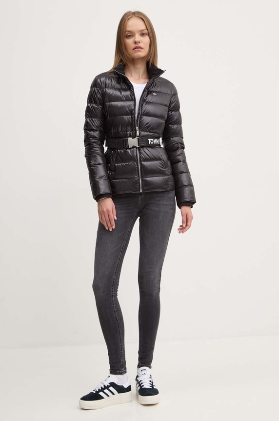 Tommy Jeans kurtka puchowa DW0DW18826 czarny NC24