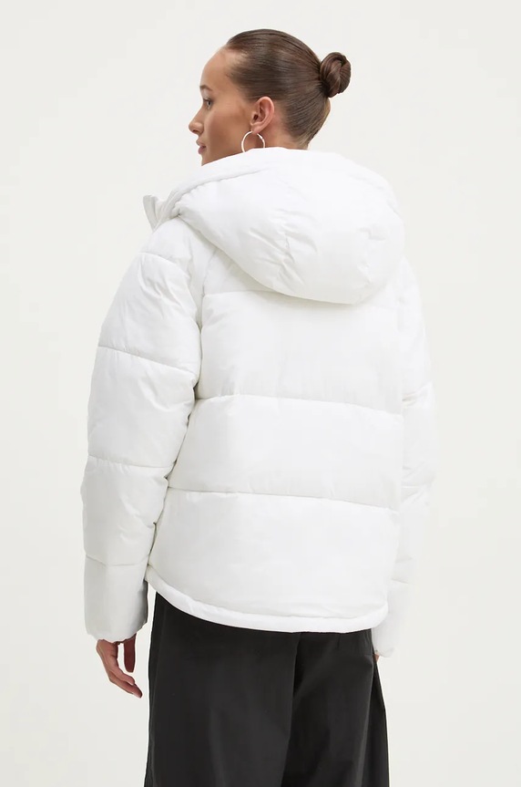 Ρούχα Μπουφάν Tommy Jeans DW0DW18841 λευκό