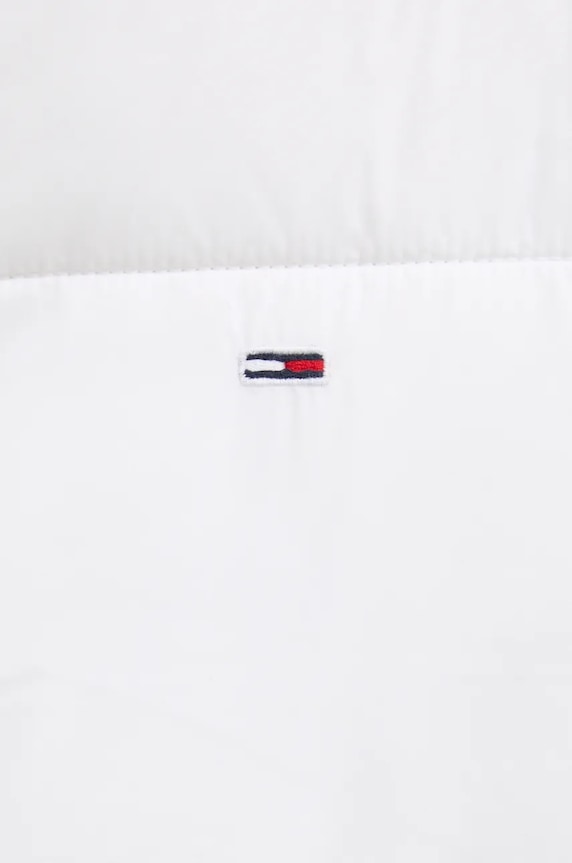 Μπουφάν Tommy Jeans DW0DW18841 λευκό