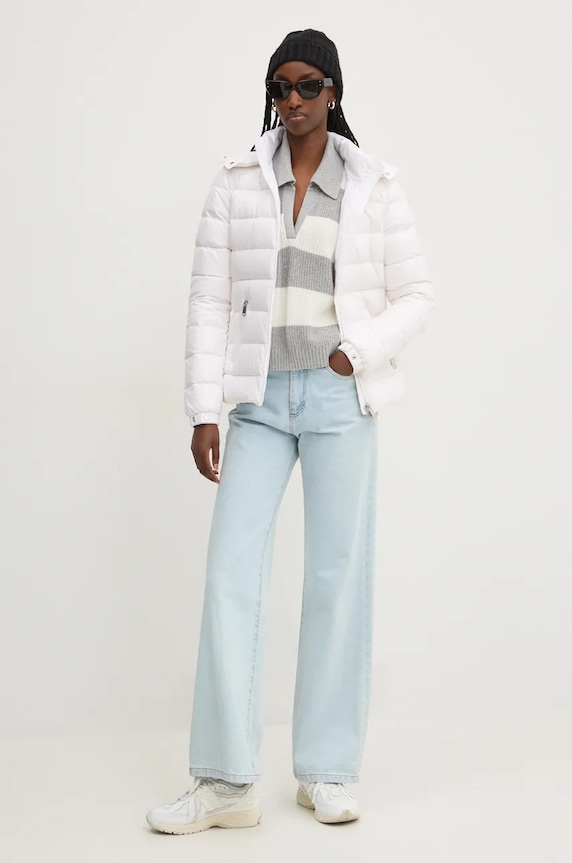 Tommy Jeans pehelydzseki DW0DW19926 fehér NC24