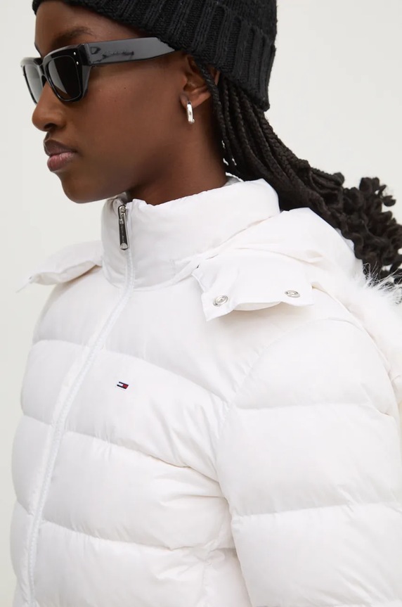 Tommy Jeans pehelydzseki fehér DW0DW19926