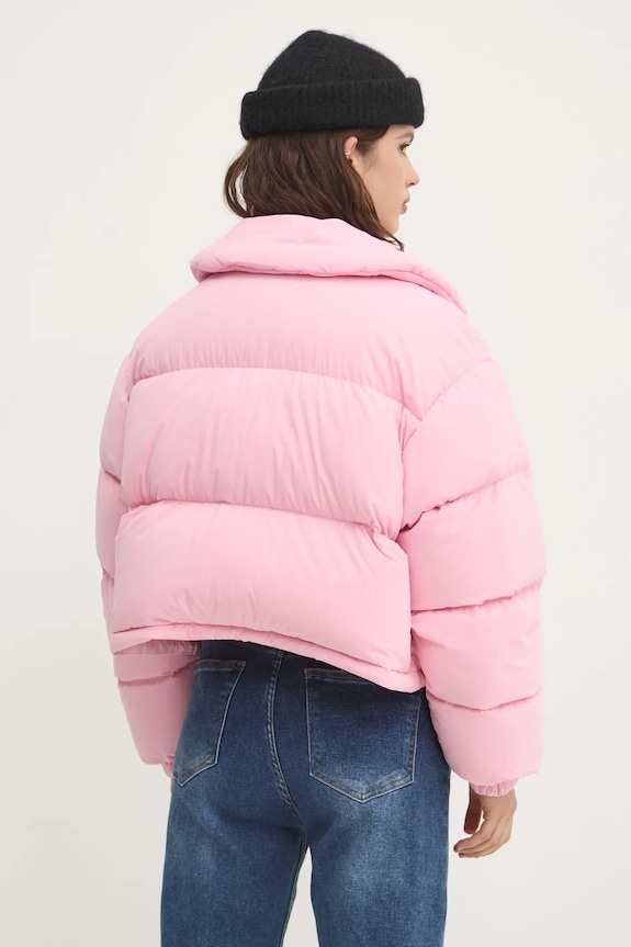 Oblečení Péřová bunda Tommy Jeans DW0DW20390 růžová
