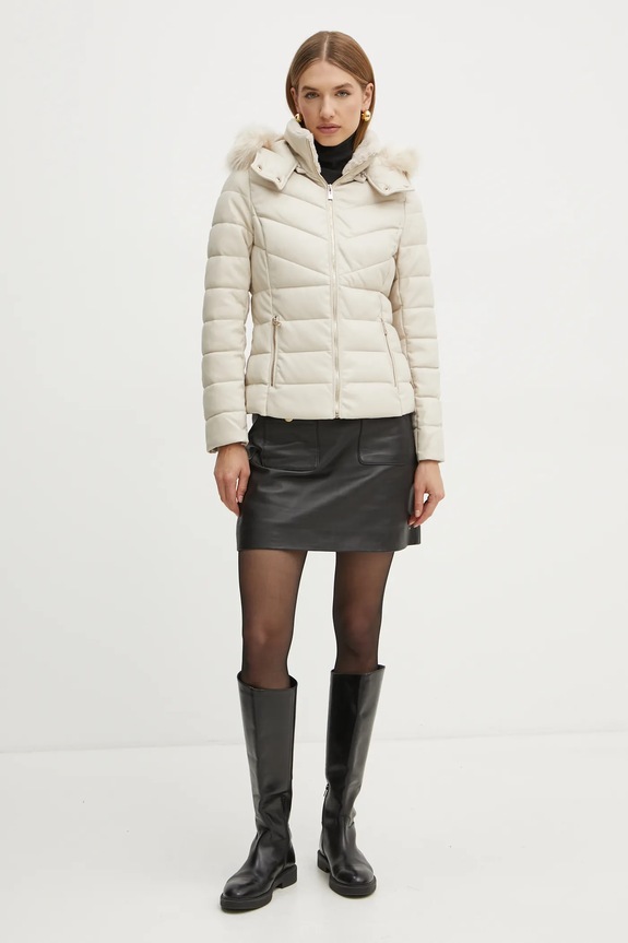 Μπουφάν Morgan GKIDIA GKIDIA μπεζ AW24