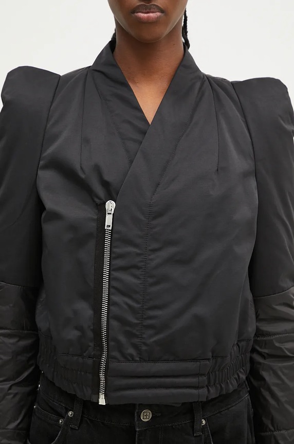 Bunda Rick Owens Metro Bomber černá DS02D2722.MUNP