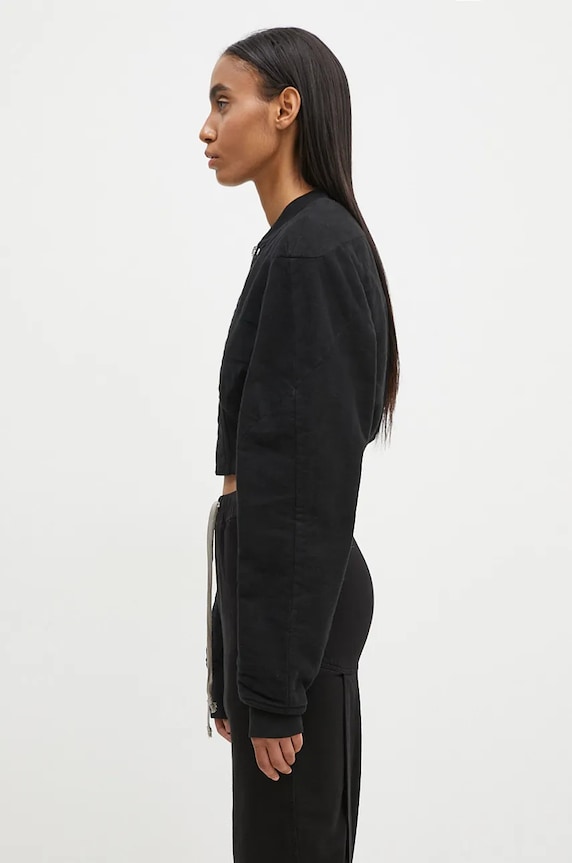 Rick Owens kurtka bomber Collage Bomber DS02D2723.MO czarny AW24