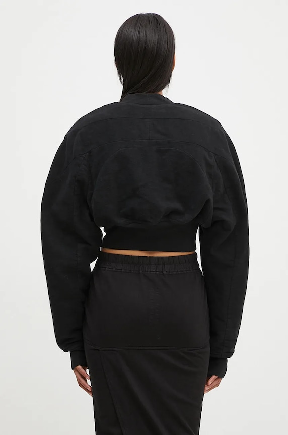 Odzież Rick Owens kurtka bomber Collage Bomber DS02D2723.MO czarny
