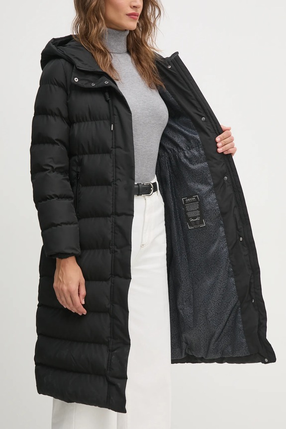 Geox rövid kabát fekete W4628E.T3144.F9000