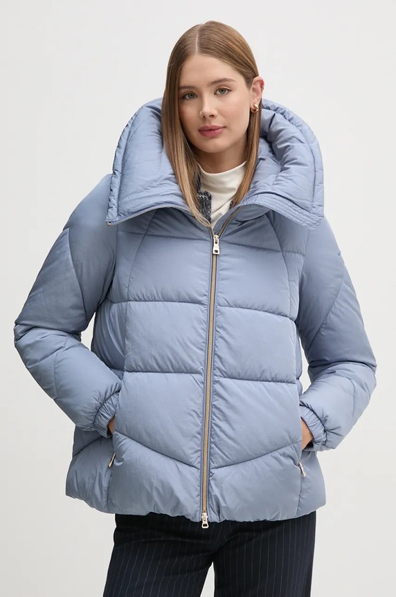 Bunda Geox zateplené modrá W4628G.T3133.F4621