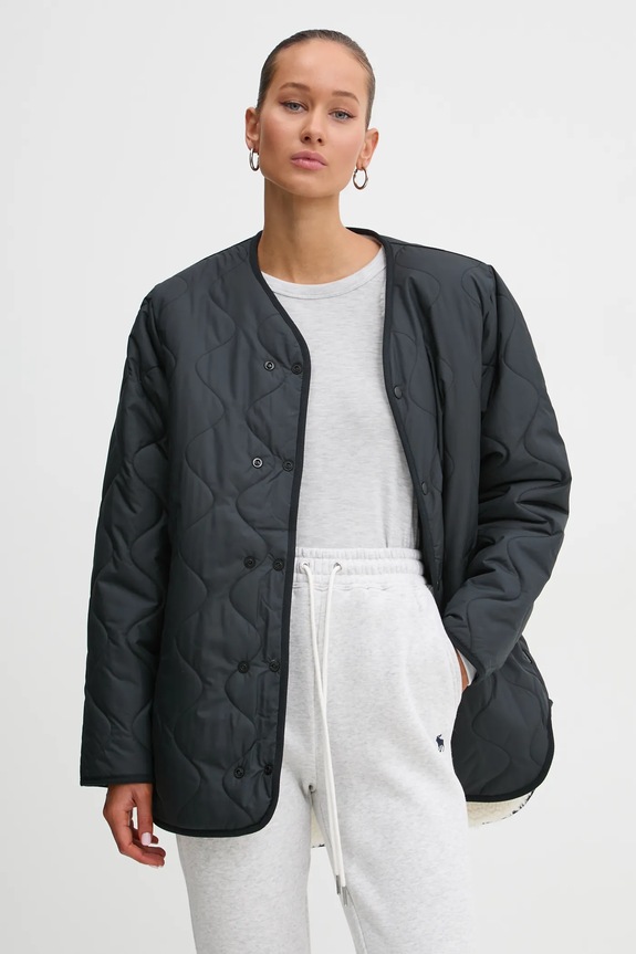 Converse rövid kabát enyhén szigetelt fekete 10026783.A02