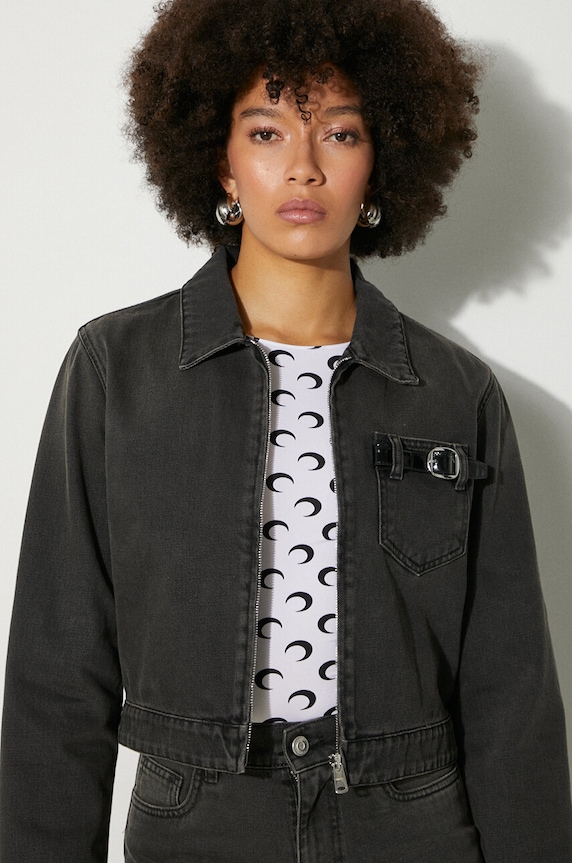 Coperni kurtka jeansowa Denim Workwear Jacket COPBL20F2004 szary