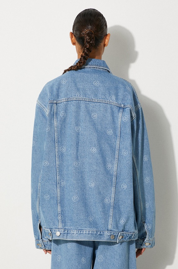 Одежда Джинсовая куртка Martine Rose Oversized Denim Jacket 201WD05508 голубой