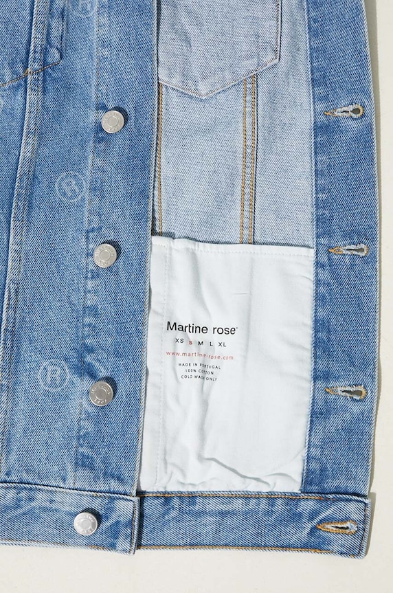 Джинсовая куртка Martine Rose Oversized Denim Jacket 201WD05508