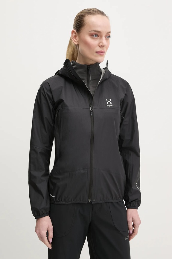 Outdoor jakna Haglöfs L.I.M Proof Planet friendly crna 605235