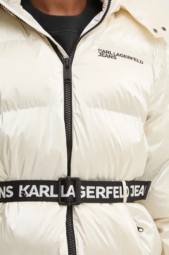 Μπουφάν Karl Lagerfeld Jeans 246J1506 μπεζ