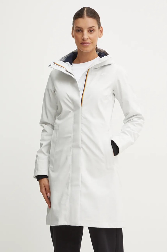 Jakna K-Way za prijelazno razdoblje bijela K21489W