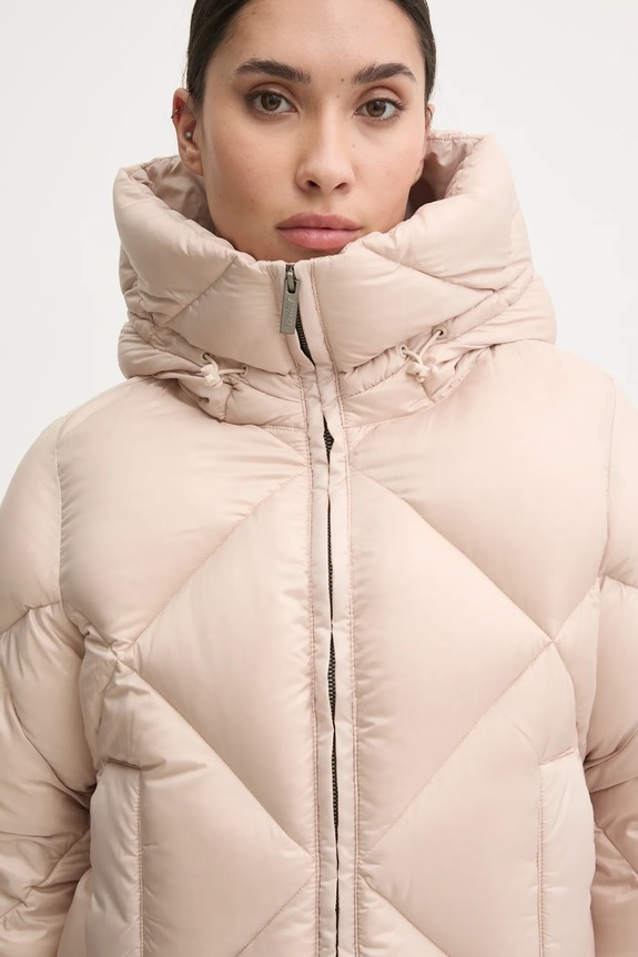 Pernata jakna K-Way bež K7132DW