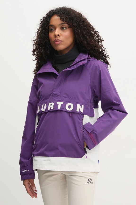 Bunda Burton Frostner zimní sporty fialová 233601
