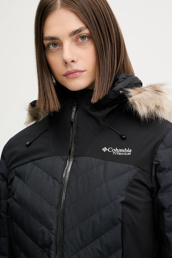 Columbia síkabát Bird Mountain fekete 2085641