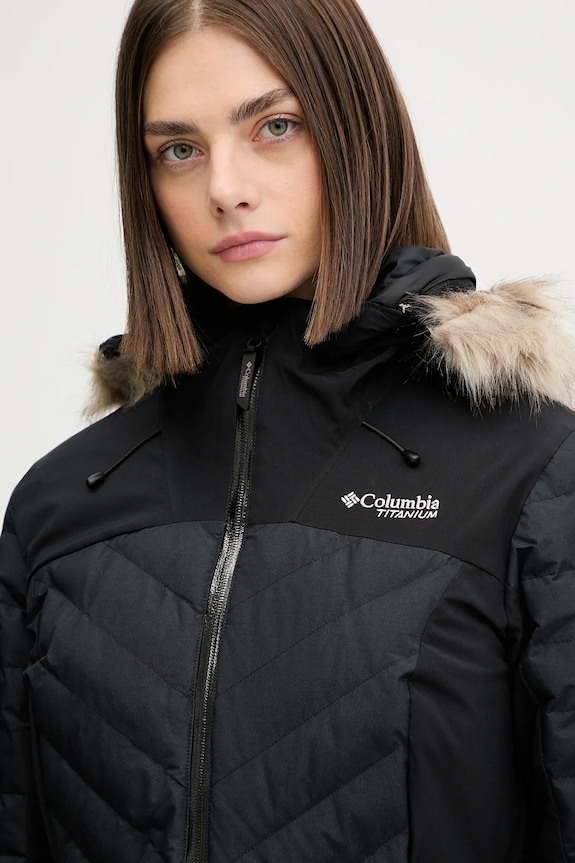 Columbia síkabát Bird Mountain fekete 2085641