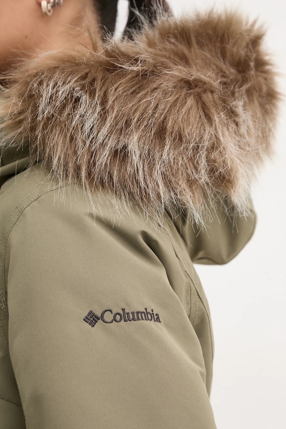 Outdoor jakna Columbia Little Si zelena 2085764