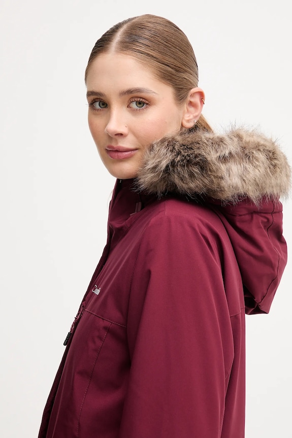 Lyžiarska bunda Columbia Ava Alpine burgundské 2085831