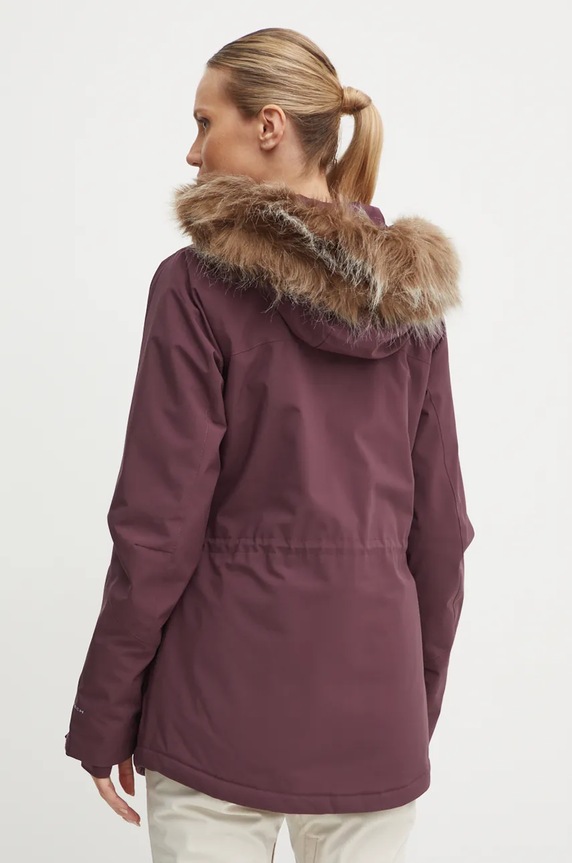 Oblečení Lyžařská bunda Columbia Ava Alpine 2085831 burgundské