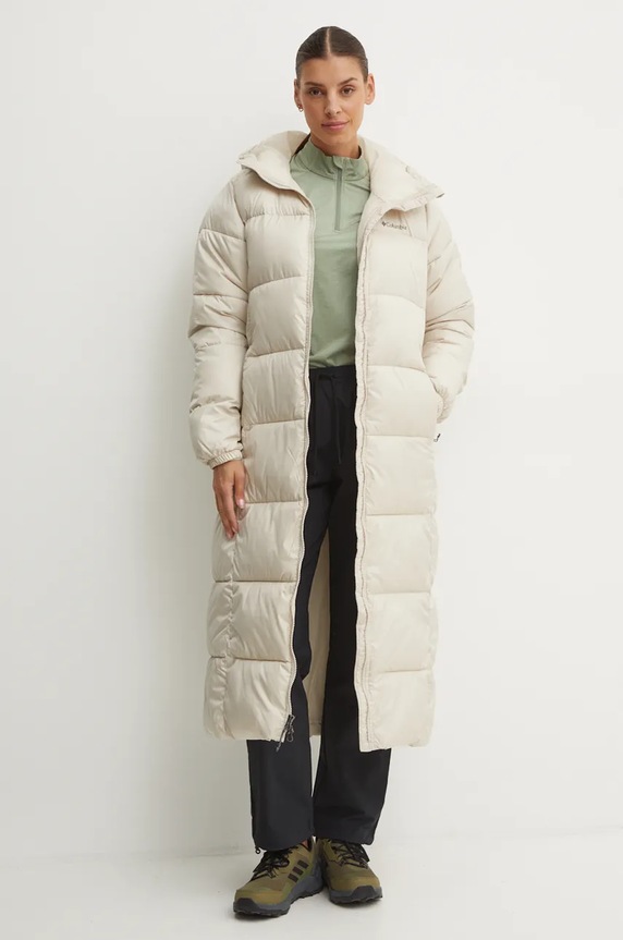 Columbia kurtka Puffect 2088451 beżowy AW25