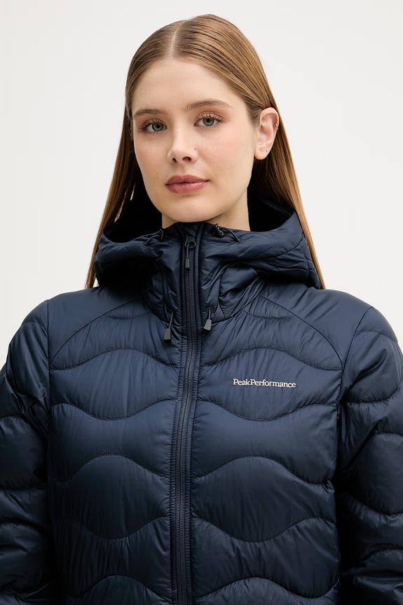 Peak Performance kurtka puchowa damska Helium Down granatowy G79841