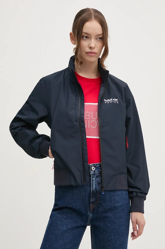 Jakna Red Bull Racing x Pepe Jeans bez tople podstave mornarsko plava RL400001