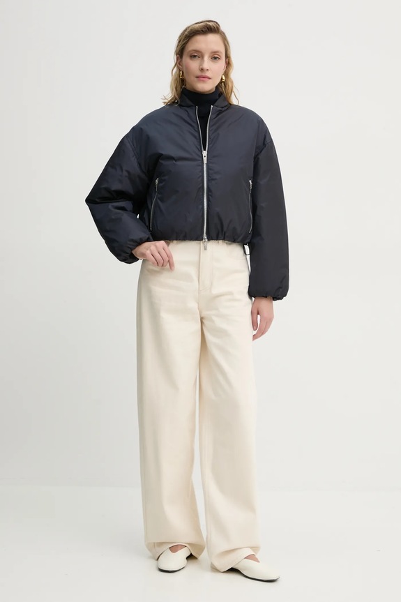 Páperová bunda A.L.C. 1JAKT00880 tmavomodrá AW24