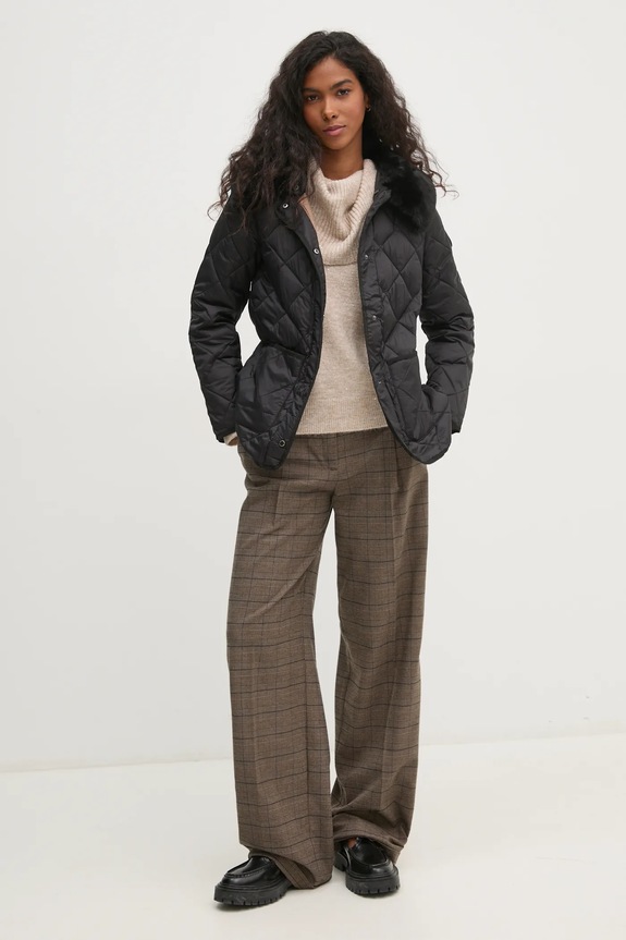 Pedro del Hierro kurtka 8578550 czarny AW24