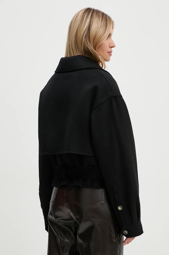 Clothing Nanushka Short jacket women's wool NW24CROW01699 black