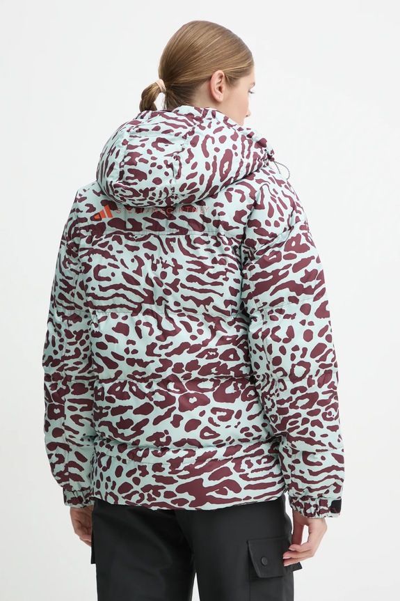 Oblečenie Bunda adidas by Stella McCartney IW3844 tyrkysová