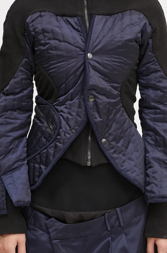 Яке Ottolinger Quilted Silhouette Jacket син 1090605221