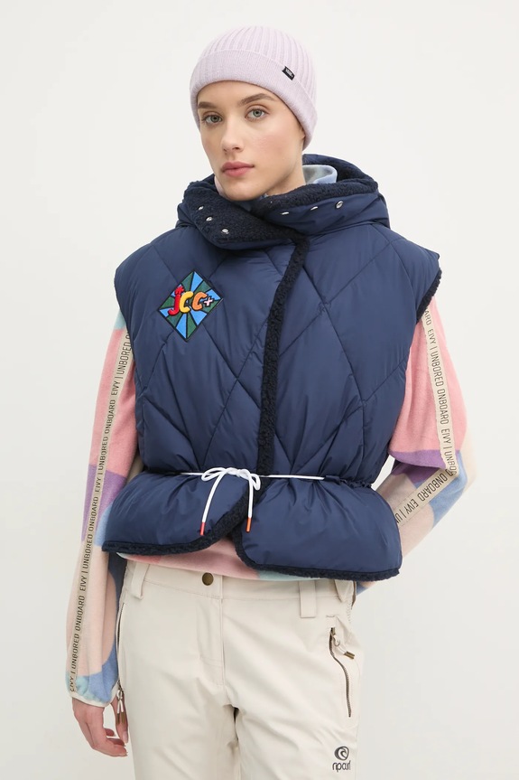 Rossignol kifordítható sportmellény Diamond x JCC szigetelt sötétkék RLNWJ37