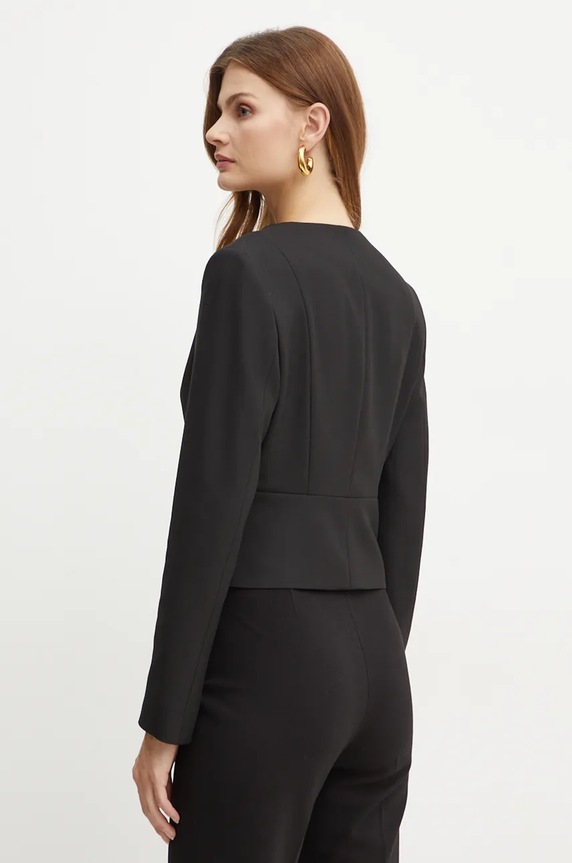 Ρούχα Σακάκι BOSS 50493541 μαύρο