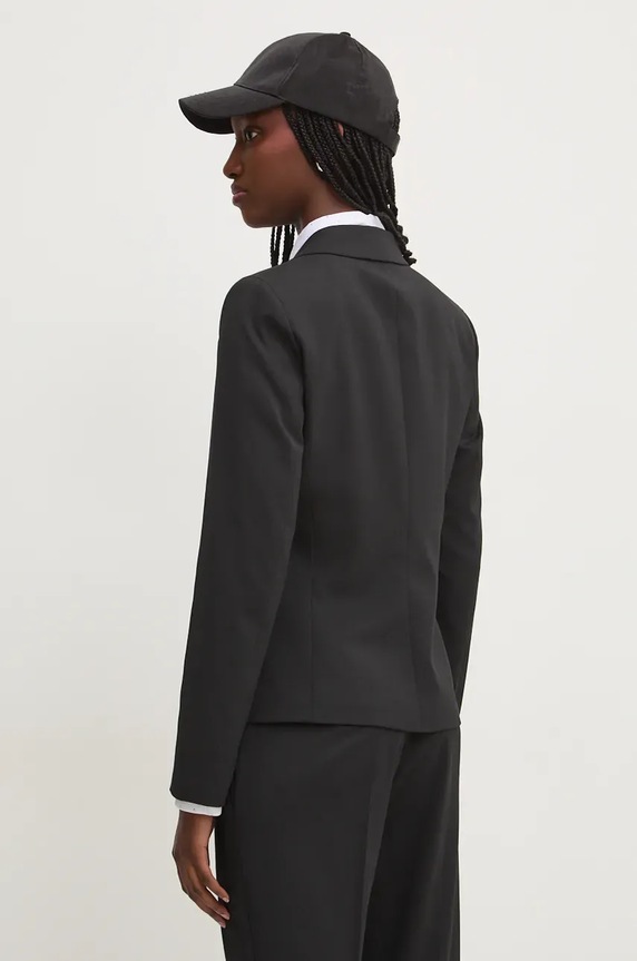 Abbigliamento HUGO blazer con aggiunta di lana 50516131 nero