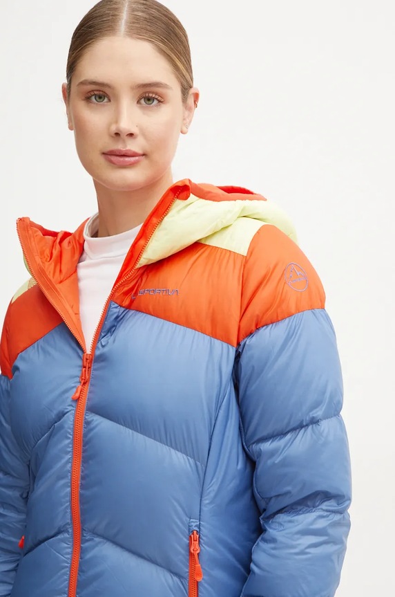 Odzież LA Sportiva kurtka sportowa puchowa Nature Down G12644322 niebieski