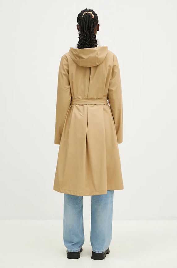 Rains jacket A-Line Longer W Jacket W3 12040.24 beige AW24