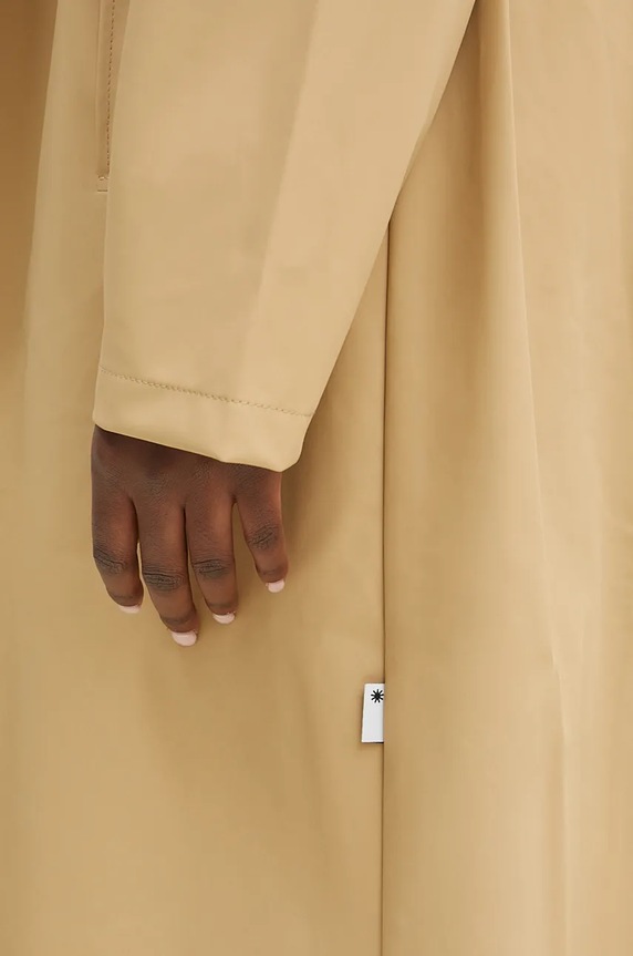 Rains jacket A-Line Longer W Jacket W3 beige 12040.24