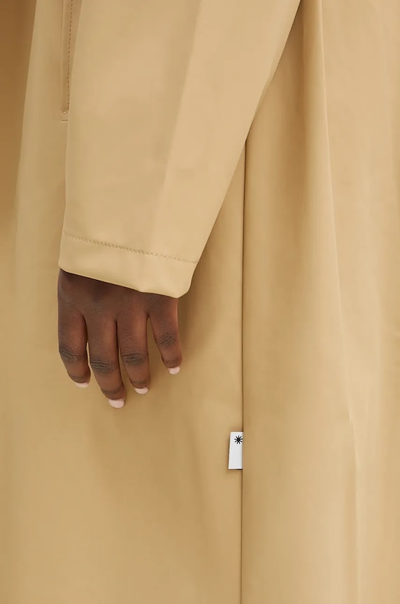 Rains jacket A-Line Longer W Jacket W3 beige 12040.24